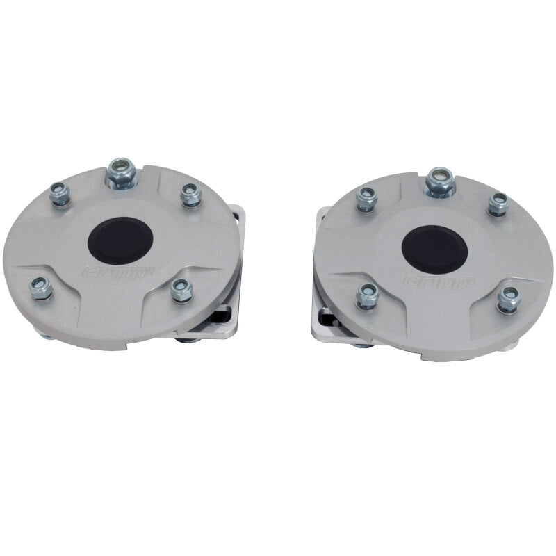 BBK Caster Camber Plate Kit - BBK 11-14 Ford Mustang Caster Camber Plates (No Strut Bearings or Hardware)