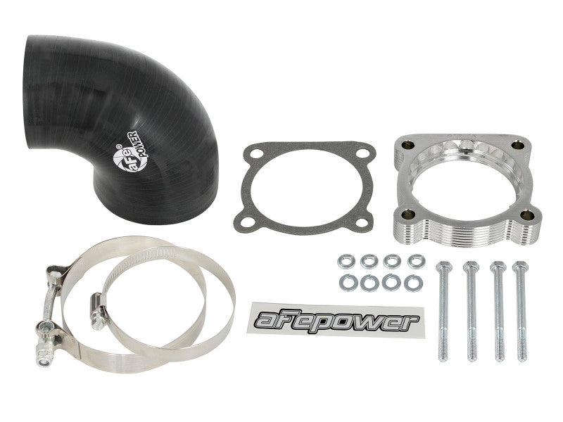 AFE Silver Bullet TBS - aFe Silver Bullet Throttle Body Spacers TBS 10-16 Nissan Patrol (Y62) V8-5.6L (320hp)