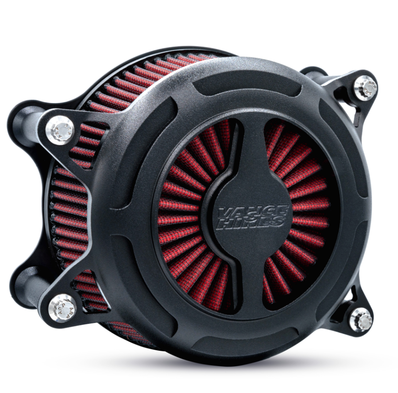 VAH Blade Air Intakes - Vance & Hines 23+ HD Road/Street Glide Blade Air Intake - Wrinkle Black