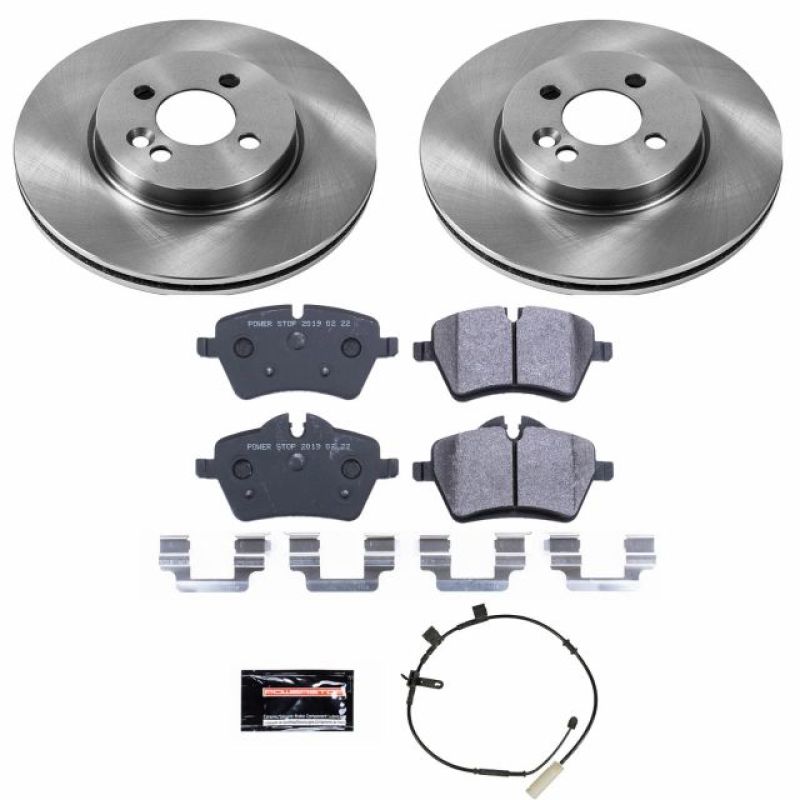 PSB Track Day Kit - Power Stop 11-16 Mini Cooper Front Track Day Brake Kit