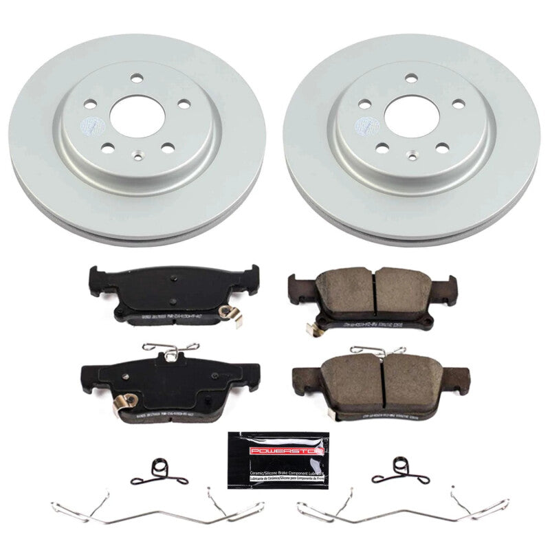 PSB Z17 Evolution Coated Kit - Power Stop 19-20 Buick Envision Rear Z17 Coated Brake Kit