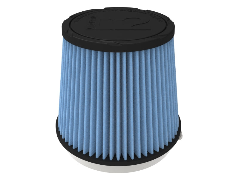 AFE Universal D2 Dura Dry Air Filter - aFe Magnum FORCE Intake Repl. Filter w/ D2 Dura-Dry Media - 5-1/2in F x 7in B x 5-1/2in T x 6in H
