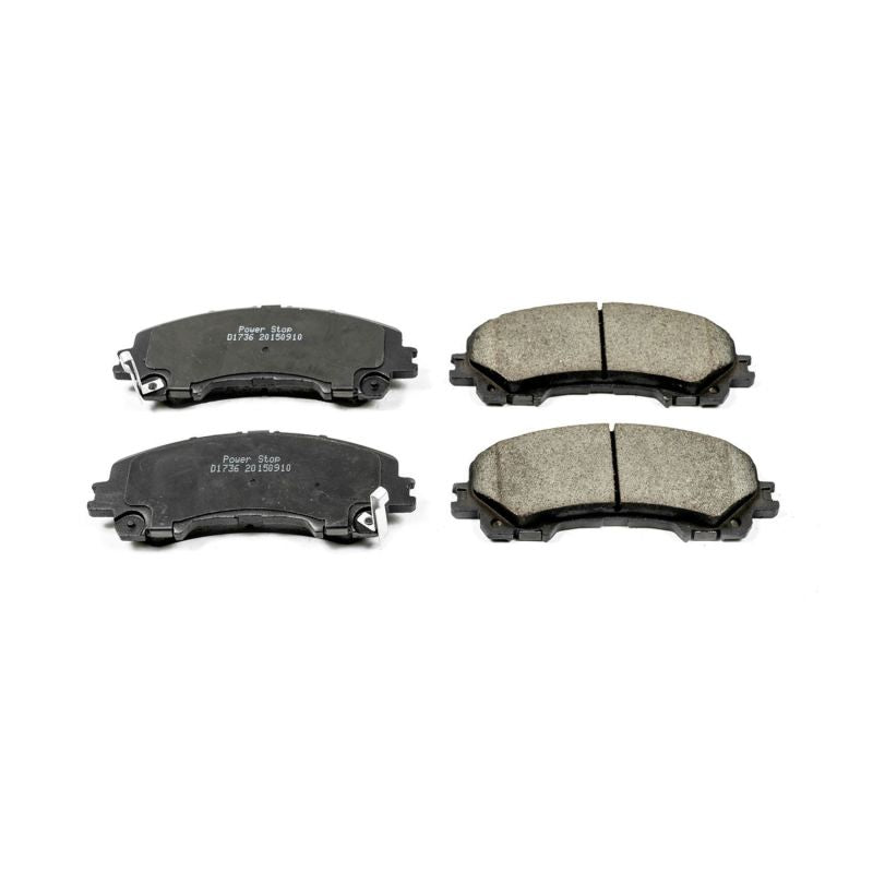 PSB Z16 Evolution Brake Pads - Power Stop 14-19 Infiniti Q50 Front Z16 Evolution Ceramic Brake Pads