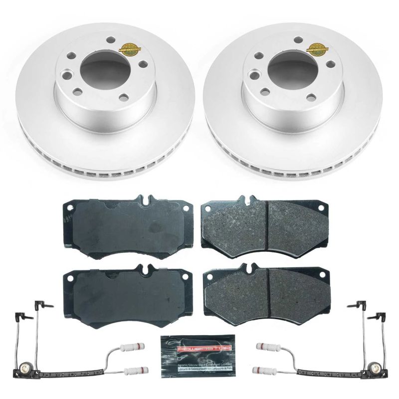 PSB Euro-Stop Kit - Power Stop 09-18 Mercedes-Benz G550 Front Euro-Stop Brake Kit