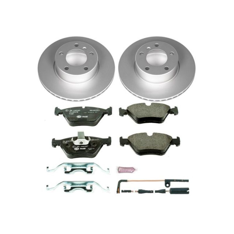 PSB Euro-Stop Kit - Power Stop 01-03 BMW 525i Front Euro-Stop Brake Kit