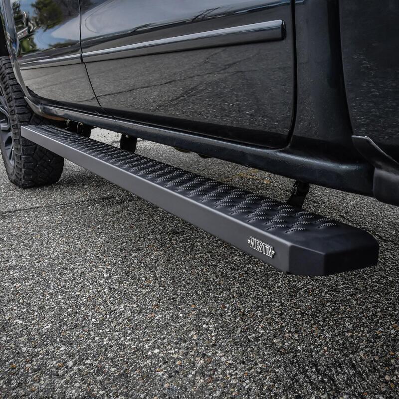 WES Running Boards - Grate - Westin Grate Steps Running Boards 86 in - Textured Black