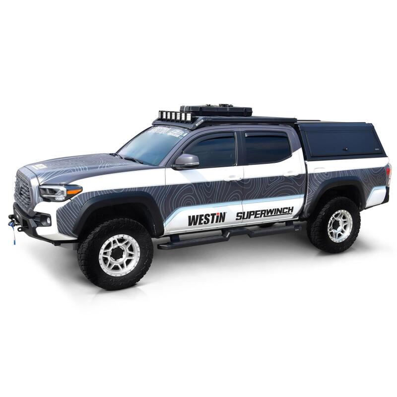 WES Running Boards - HDX - Westin 05-23 Toyota Tacoma DC HDX Running Boards - Tex. Blk