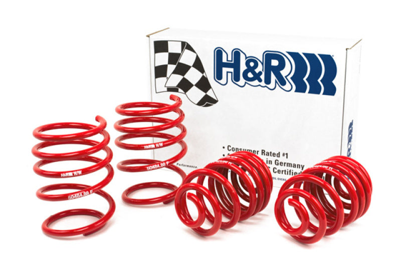 HR Race Springs - H&R 01-06 BMW 325Ci Cabrio/330Ci Cabrio E46 Race Spring (w/Sport Suspension)