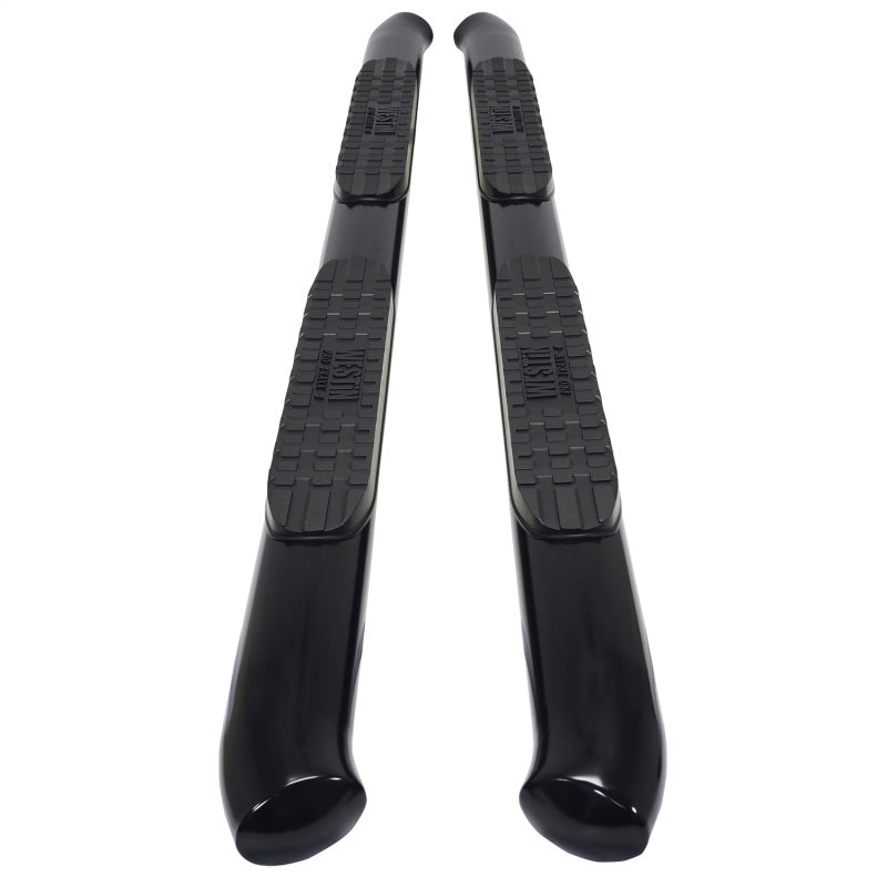 WES Nerf Bars - PRO TRAXX 4 - Westin 2022 Nissan Frontier Crew Cab PRO TRAXX 4 Oval Nerf Step Bars - Black