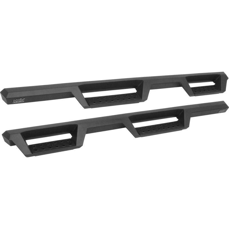 WES Nerf Bars - HDX Drop - Westin 18-20 Jeep Wrangler JL Unlimited 4DR HDX Drop Nerf Step Bars - Textured Black