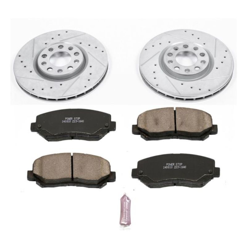 PSB Z23 Evolution Kit - Power Stop 15-17 Chrysler 200 Front Z23 Evolution Sport Brake Kit