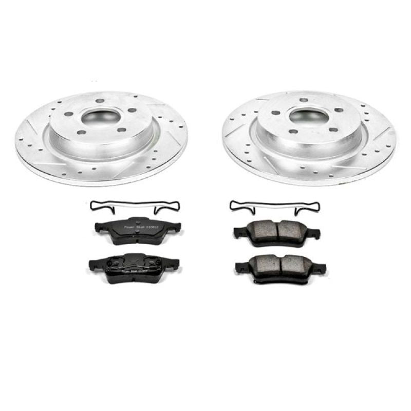 PSB Z23 Evolution Kit - Power Stop 04-05 Volvo S40 Rear Z23 Evolution Sport Brake Kit