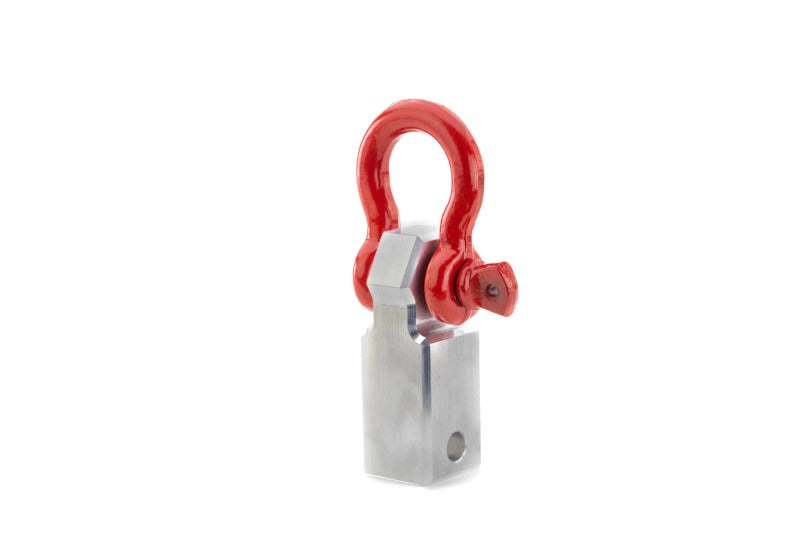 WEI Towing Recovery - Weigh Safe Towing Recovery - Red Hard Shackle Hitch w/Aluminum Body