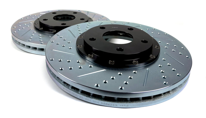 BAE Eradispeed Rotors - Baer Brakes 14-19 Chevrolet Corvette Stingray Eradispeed+ Front SDZ 2-Piece Performance Brake Rotors