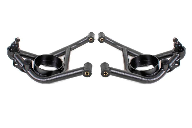 BMR Control Arms - BMR 70-81 Chevrolet Camaro A-Arms Lower Delrin Bushings Std Ball Joint - Black Hammertone