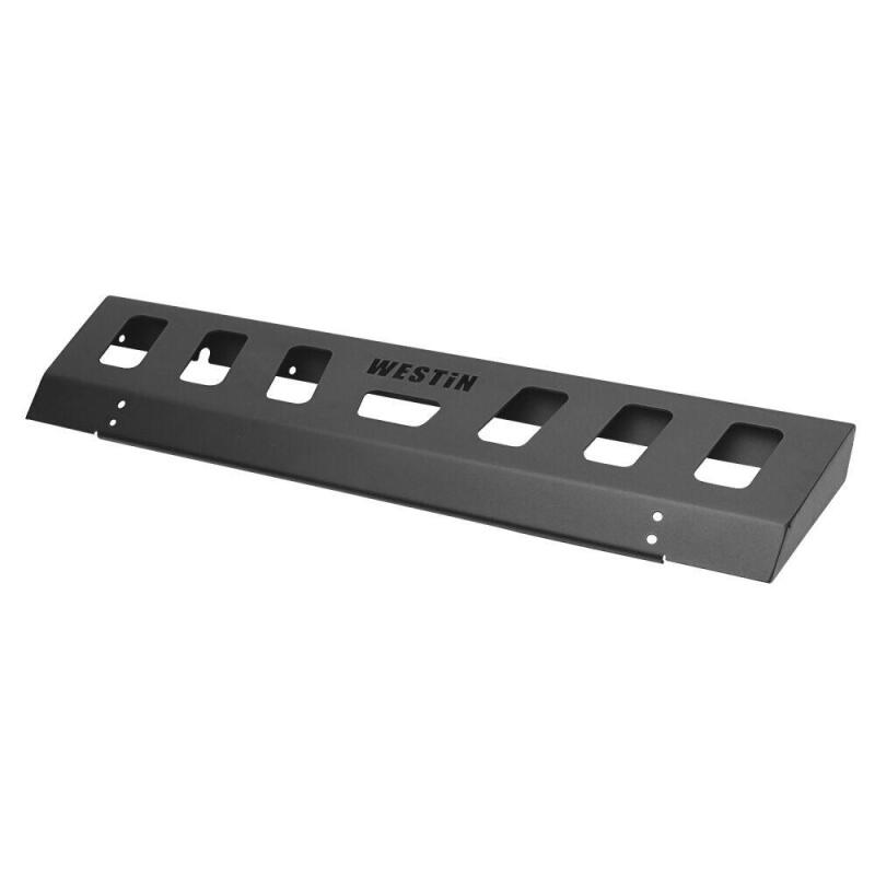 WES Skid Plates - Westin 18-19 Jeep Wrangler JL Front Bumper Skid Plate - Textured Black