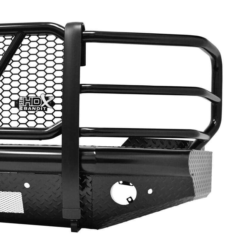 WES HDX Front Bumpers - Westin/HDX Bandit 15-19 Chevrolet Silverado 2500/3500 Front Bumper - Black