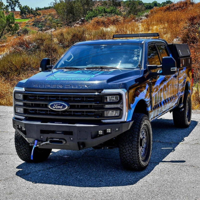 WES Pro-Series Bumpers - Westin 23-24 Ford F250/350 Pro-Series Front Bumper - Textured Black