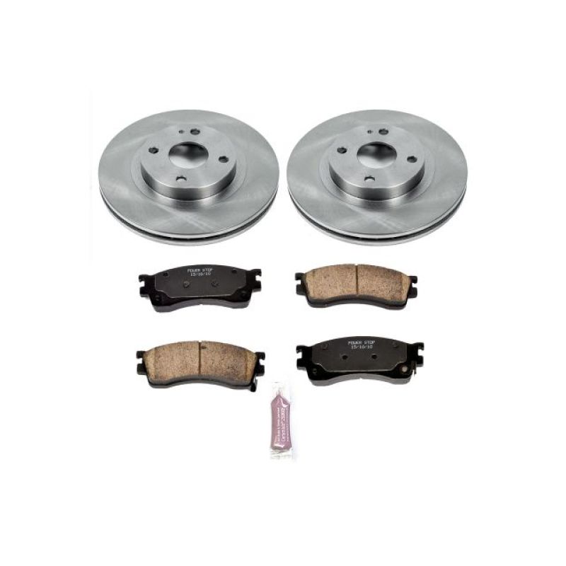 PSB Autospecialty Kit - Power Stop 01-03 Mazda Protege Front Autospecialty Brake Kit