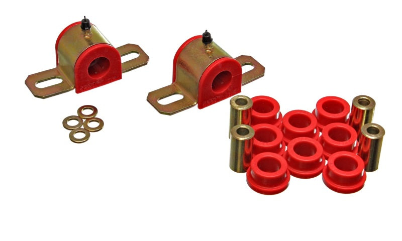 ES Sway Bar Bushings - Red - Energy Suspension 22Mm Sway Bar Bushing Set - Red