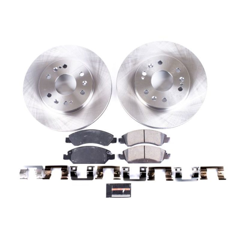 PSB Autospecialty Kit - Power Stop 08-19 Cadillac Escalade Front Autospecialty Brake Kit