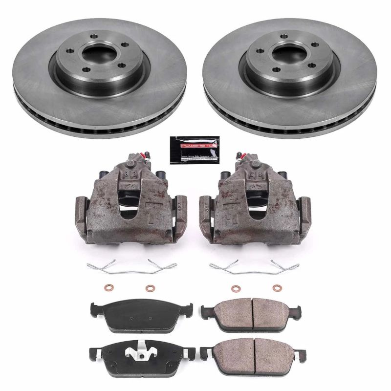 PSB Autospecialty Caliper - Power Stop 17-19 Ford Escape Front Autospecialty Kit w/Cals
