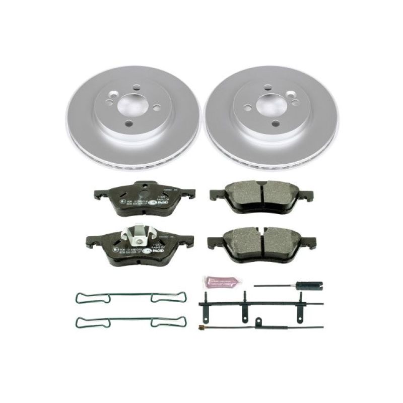 PSB Euro-Stop Kit - Power Stop 07-08 Mini Cooper Front Euro-Stop Brake Kit