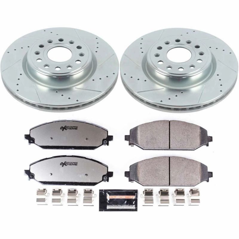 PSB Z36 Truck & Tow Kit - Power Stop 2019 Ram 1500 Front Z36 Truck & Tow Brake Kit