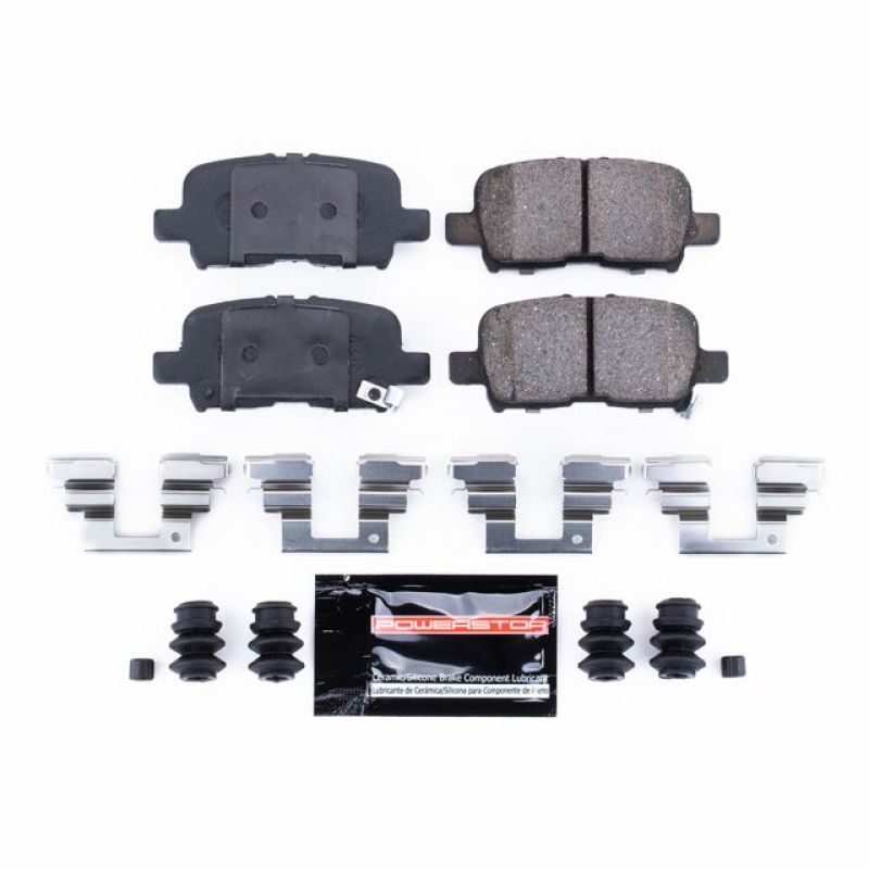 PSB Z23 Evolution Brake Pads - Power Stop 01-06 Acura MDX Rear Z23 Evolution Sport Brake Pads w/Hardware