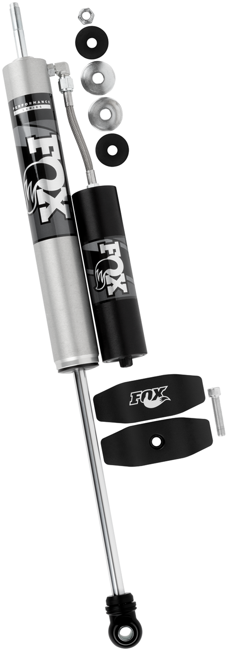 FOX 2.0 Perf Shock - Fox 05-19 Ford F250/F350 2.0 Performance Series 11in Smooth Body IFP Front Shock /5.5-7in lift