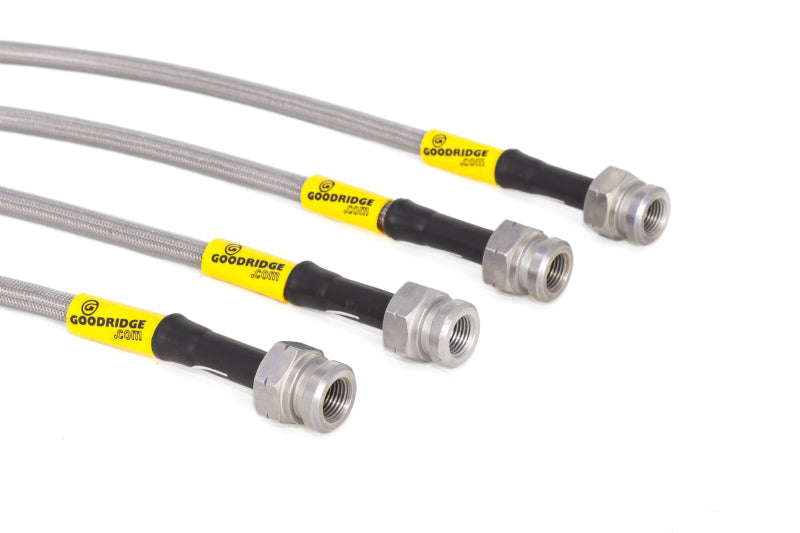 GR G-Stop Brake Line Kits - Goodridge 89-02 Nissan Skyline (R32/R33/R34) Stainless Steel Brake Line Kit