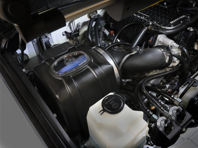 AFE Momentum GT Cold Air Intakes - aFe 07-21 Toyota Tundra Momentum GT Cold Air Intake System w/ Pro 5R Filter w/ Magnuson Supercharger