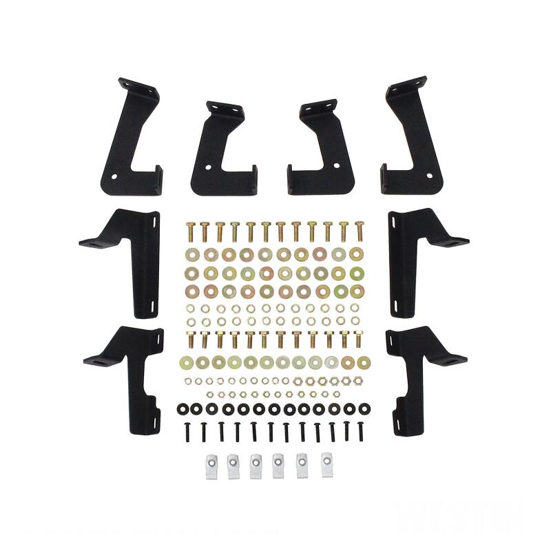 WES Nerf Bars - HDX Drop - Westin 18-20 Jeep Wrangler JL 2DR HDX Drop Nerf Step Bars - Textured Black
