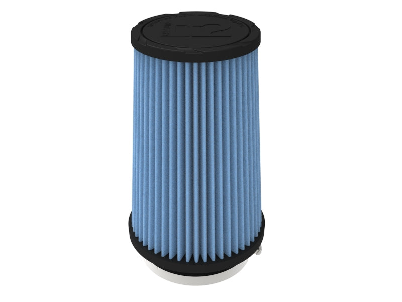 AFE Universal D2 Dura Dry Air Filter - aFe POWER Universal Clamp-On Air Filter w/ D2 Dura-Dry Media - 4in F x 6in B x 4-3/4in T x 9in H