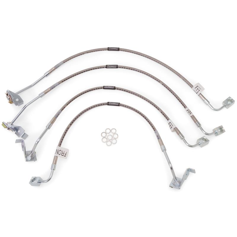 RUS Brake Line Kits - Russell Performance 07-08 Jeep Wrangler JK with 6in Lift Brake Line Kit