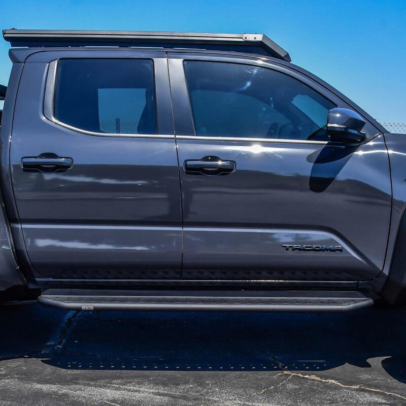 WES Running Boards - Outlaw - Westin 2024 Toyota Tacoma Double Cab Outlaw Running Boards - Textured Black