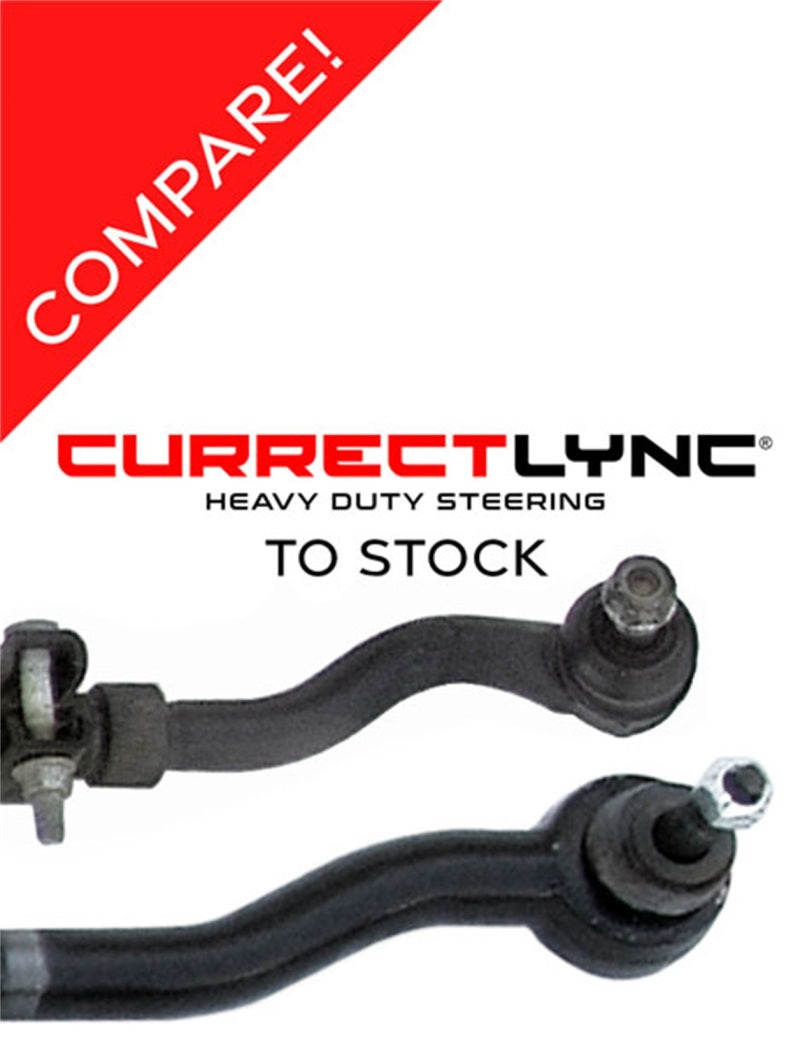 ROK Currectlync Steering Kits - RockJock JK Currectlync RH Drive Bolt-On 1 5/8in Heavy Duty Steering Stabilizer Shock Mounting Kit