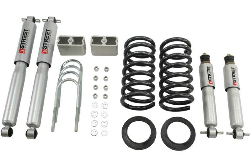 BT Lower Kit w SP Shocks - Belltech LOWERING KIT WITH SP SHOCKS