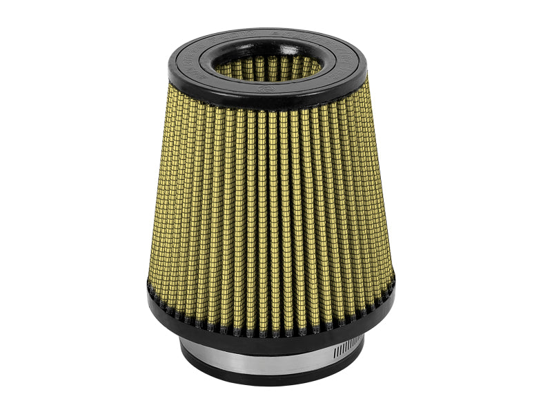 AFE Universal Pro-5 R Filter - aFe Magnum FLOW Pro 5R Universal Replacement Air Filter F-4 / B-6 / T-4.5 (Inv) / H-6in.