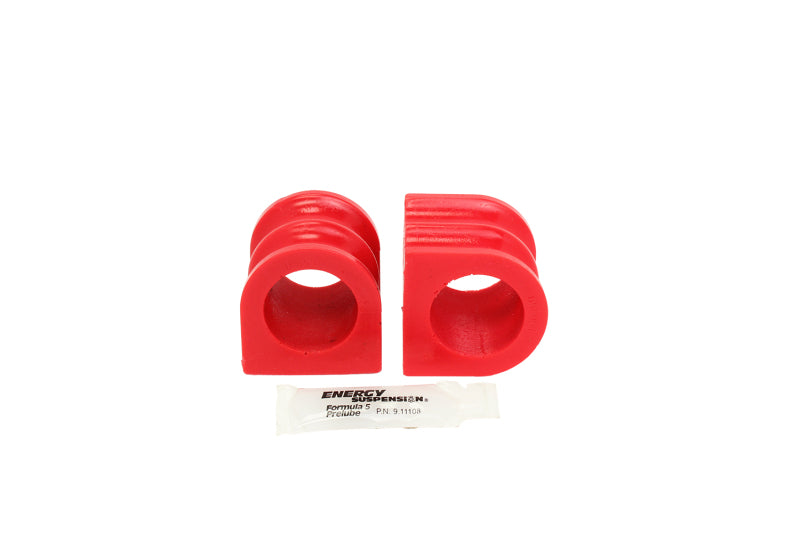 ES Sway Bar Bushings - Red - Energy Suspension 04-22 Nissan Titan Fr Sway Bar Bushing Set - Red