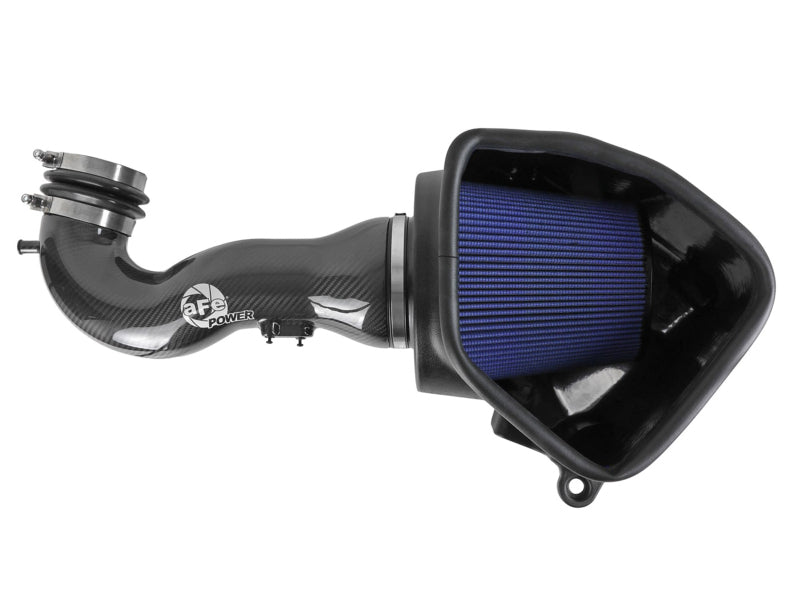 AFE Track Series Intake - aFe 19-20 GM Trucks 5.3L/6.2L Track Series Carbon Fiber Cold Air Intake System With Pro 5R Filters