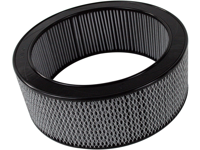 AFE Universal Pro Dry S Filter - aFe MagnumFLOW Air Filters Round Racing PDS A/F RR PDS 14OD x 11ID x 5H IN with E/M