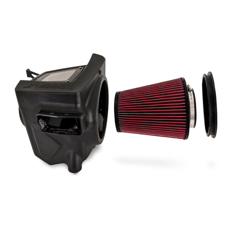 MM BORNE Off-Road Snorkels - Mishimoto 21+ Bronco 2.7L Intake/Snorkel Bundle - Oiled Filter
