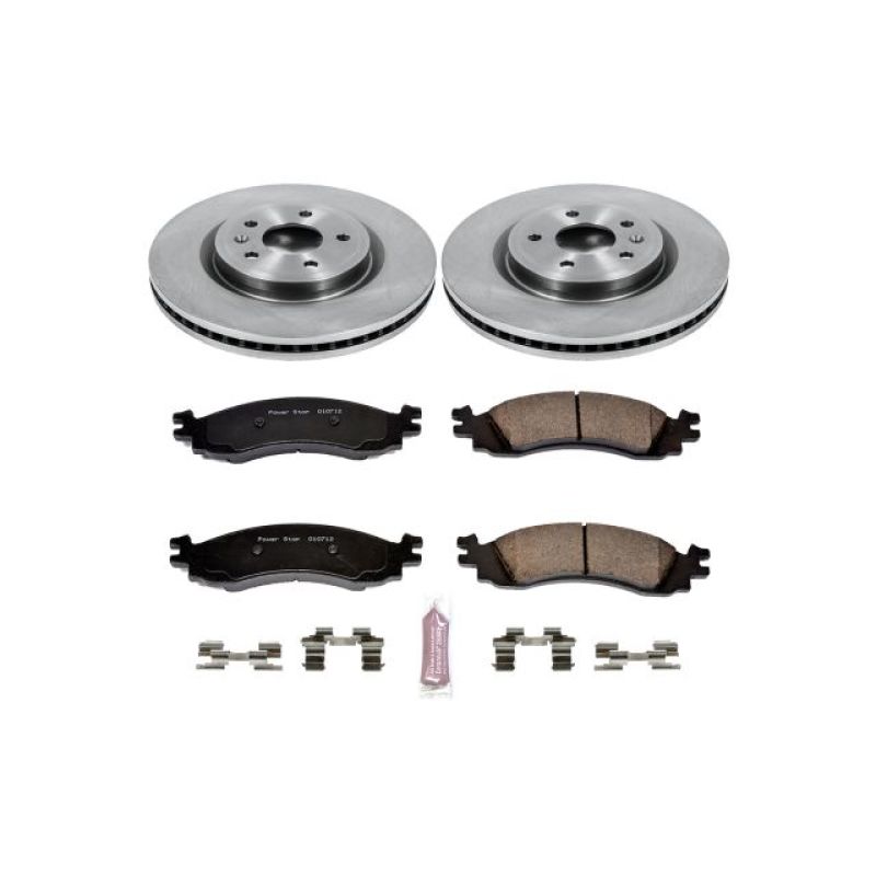 PSB Autospecialty Kit - Power Stop 11-12 Ford Taurus Front Autospecialty Brake Kit