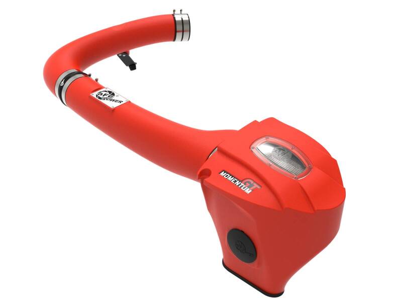AFE Momentum GT Cold Air Intakes - aFe Momentum GT Dry S Stage-2 Intake System 11-15 Dodge Challenger/Charger V6-3.6L (Red)