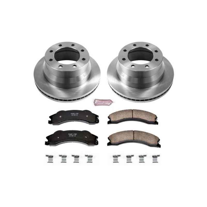 PSB Autospecialty Rotor - Power Stop 09-19 GMC Savana 4500 Rear Autospecialty Brake Kit