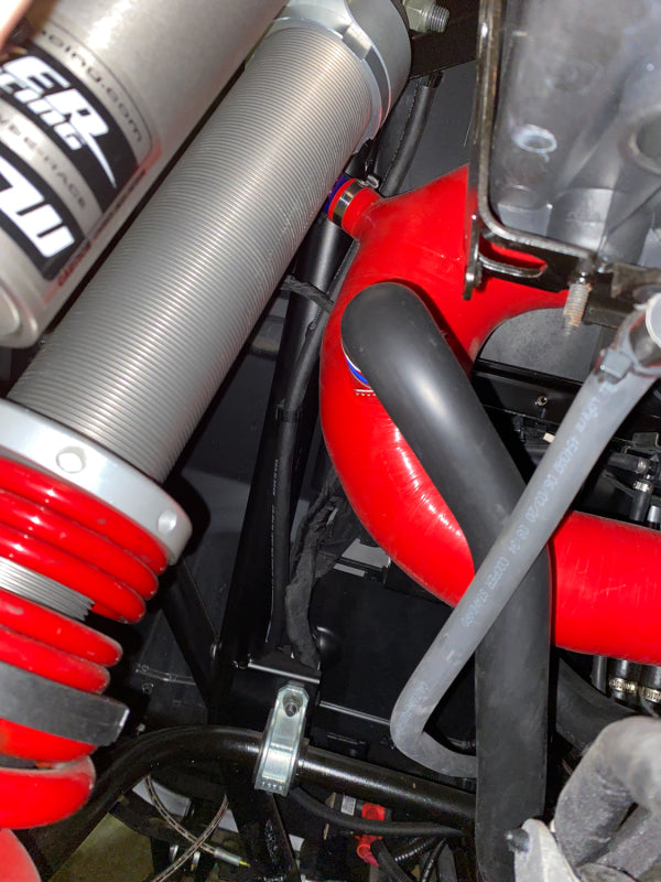 MM Powersports Silicone Hose - Intake - Mishimoto 2016+ Polaris RZR XP Turbo Silicone Intake J-Tube - Red