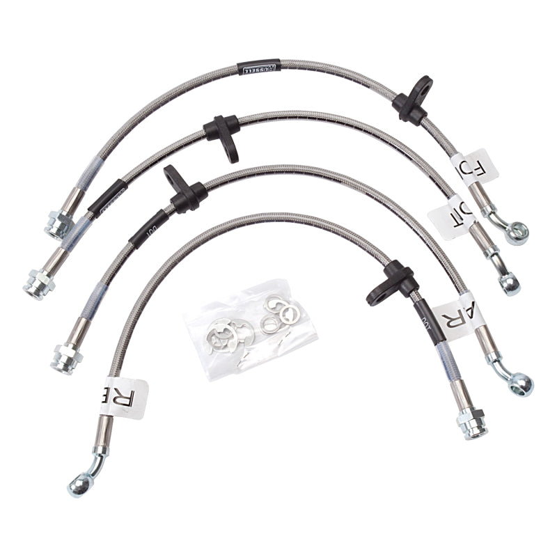 RUS Brake Line Kits - Russell Performance 99-02 Honda Civic Coupe Si Brake Line Kit