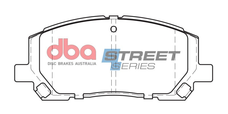DBA Street Series Brake Pads - DBA 01-07 Toyota Highlander (Excl Hybrid) Street Series Front Brake Pads