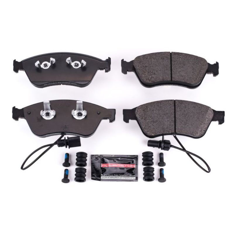 PSB Z23 Evolution Brake Pads - Power Stop 09-11 Audi A6 Quattro Front Z23 Evolution Sport Brake Pads w/Hardware
